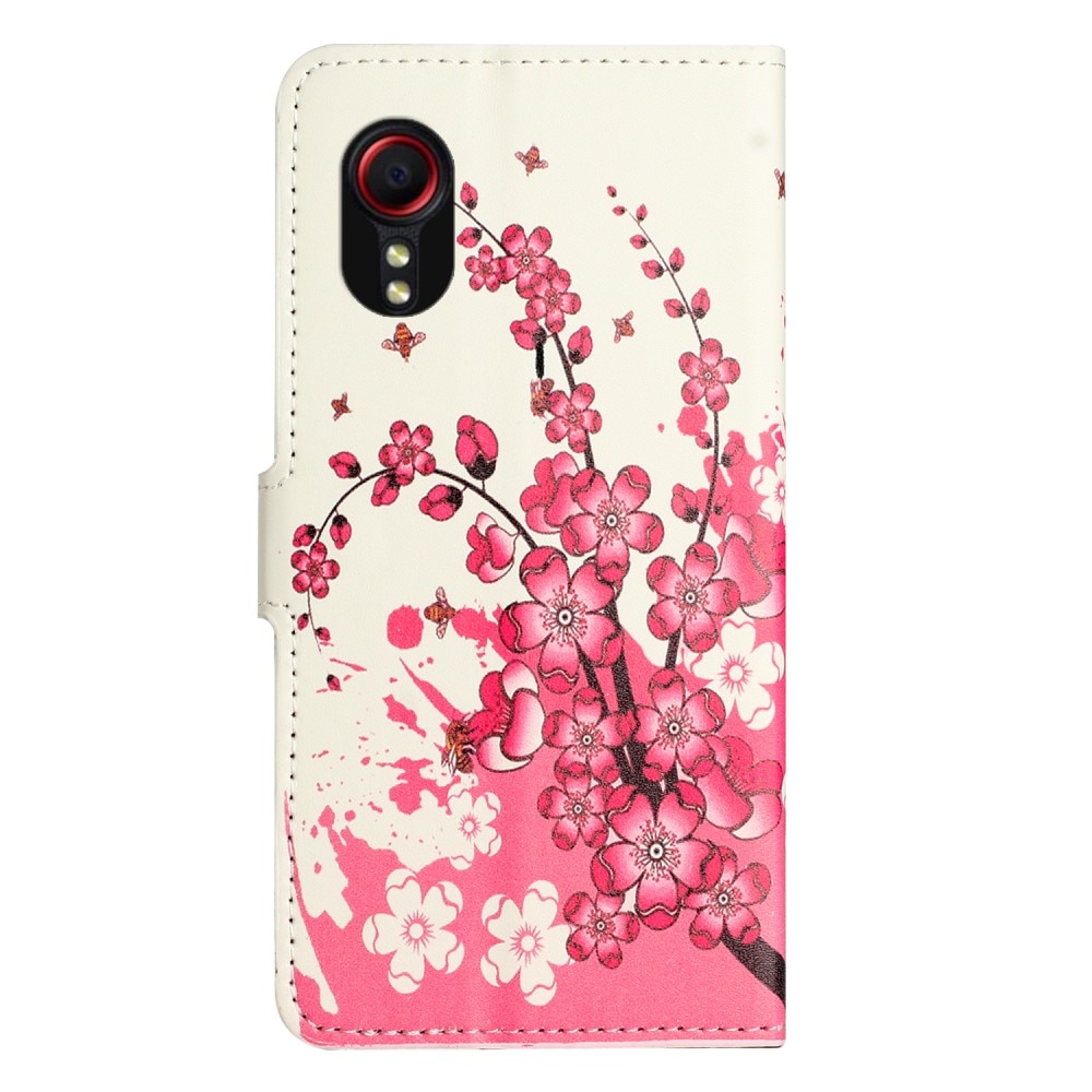 Samsung Galaxy Xcover 7 Wallet Case Cherry blossoms