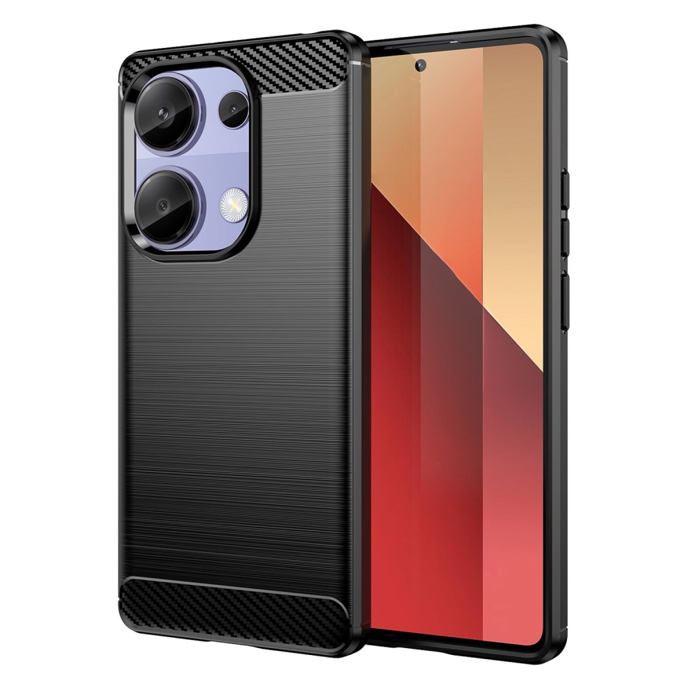 Xiaomi Redmi Note 13 Pro 4G Brushed TPU Case Black