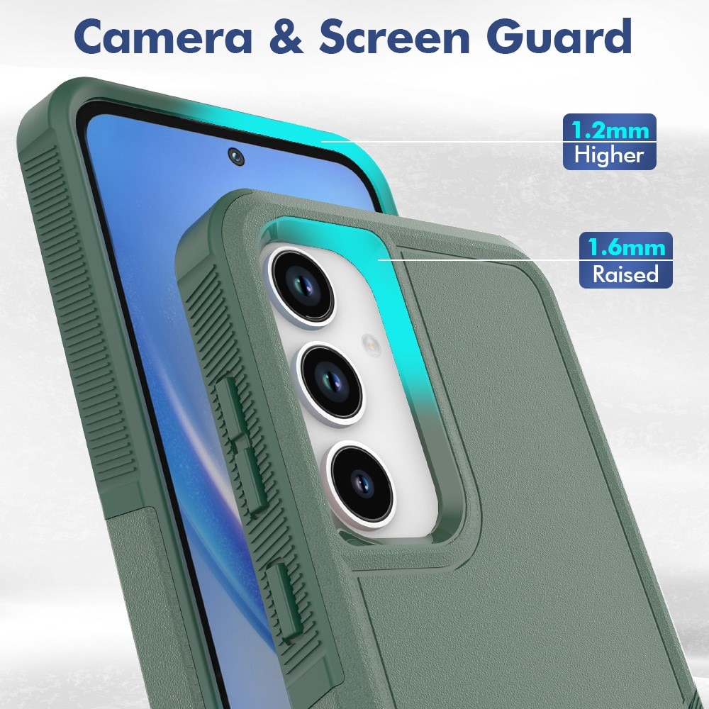 Samsung Galaxy A55 Off-road Hybrid Case Green