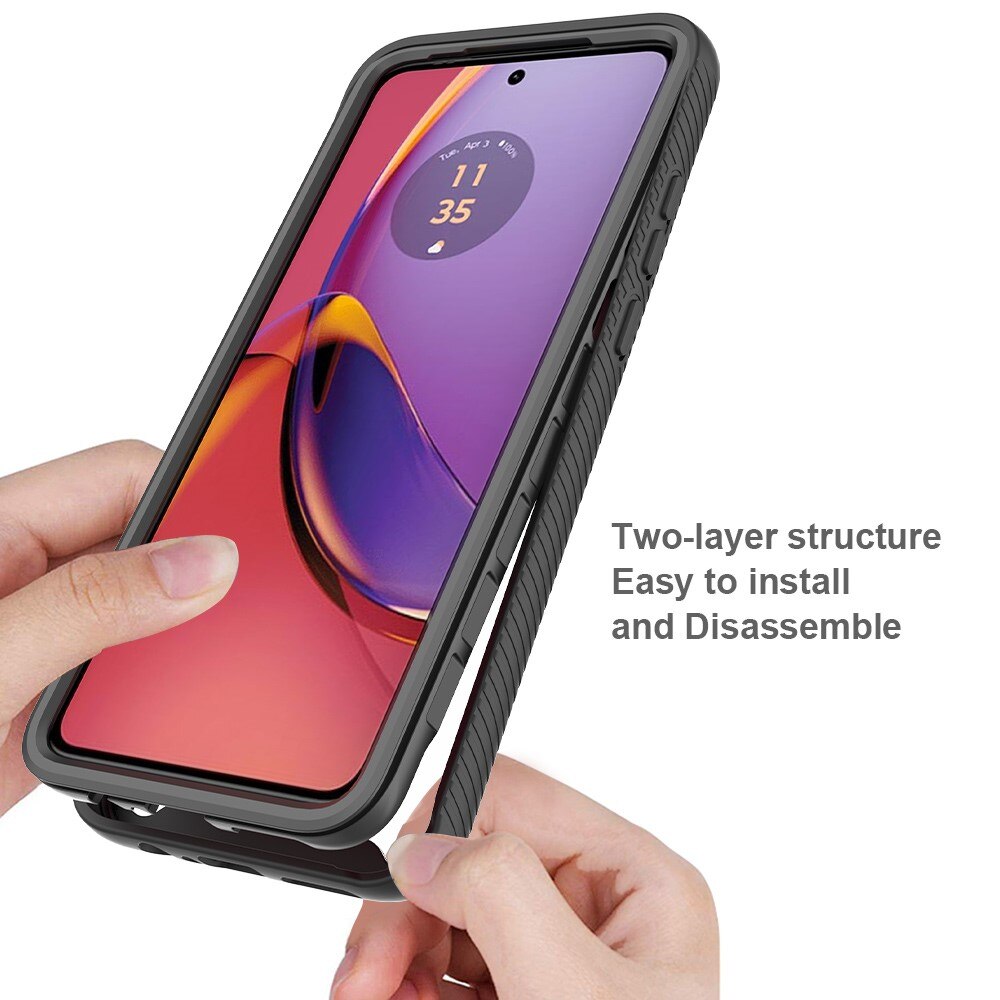 Motorola Moto G84 Full Protection Case Black