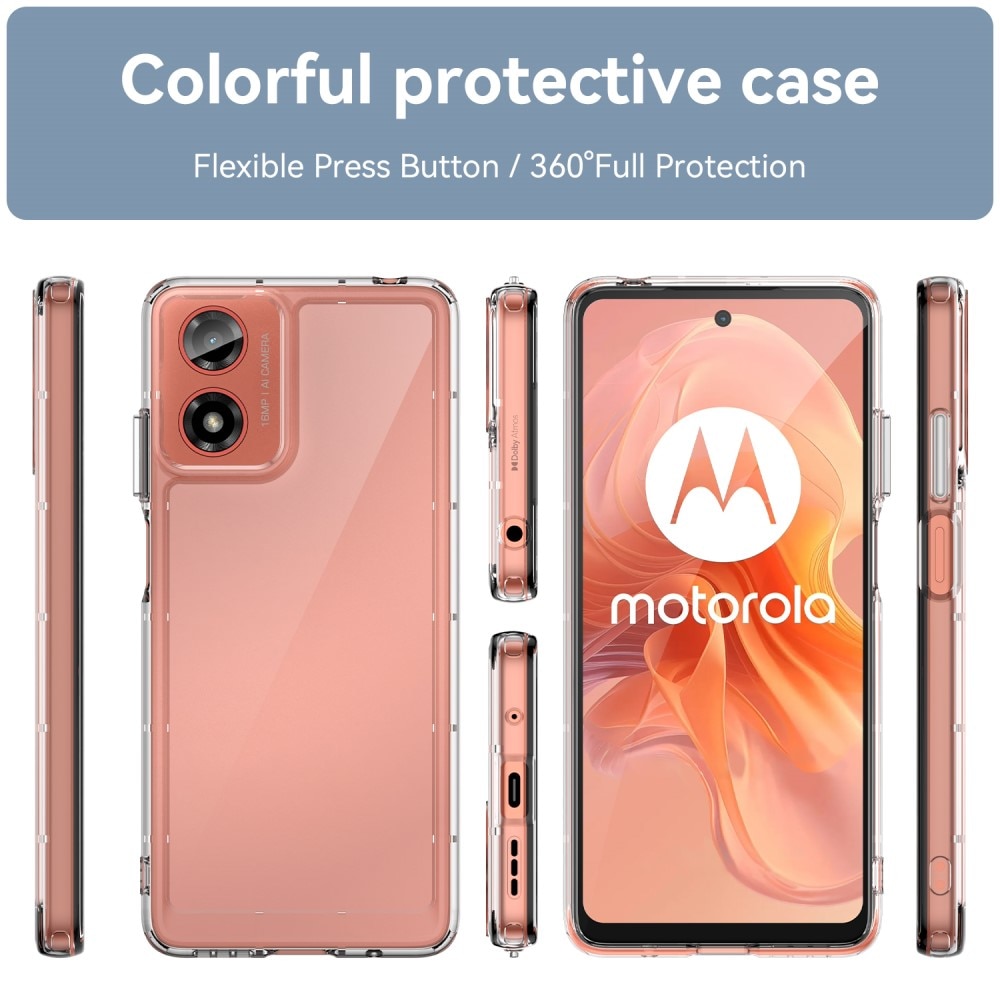 Motorola Moto G24 Crystal Hybrid Case Transparent