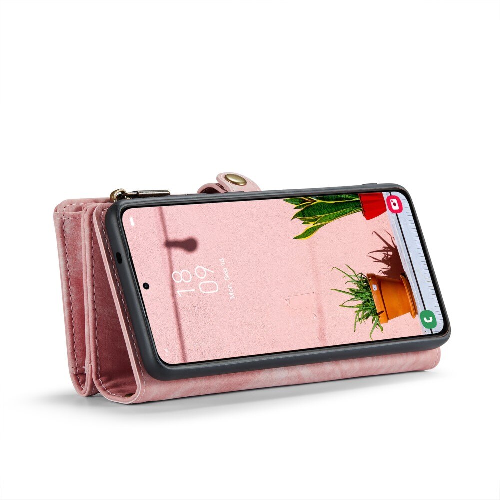 Samsung Galaxy S24 Multi-slot Wallet Case Pink