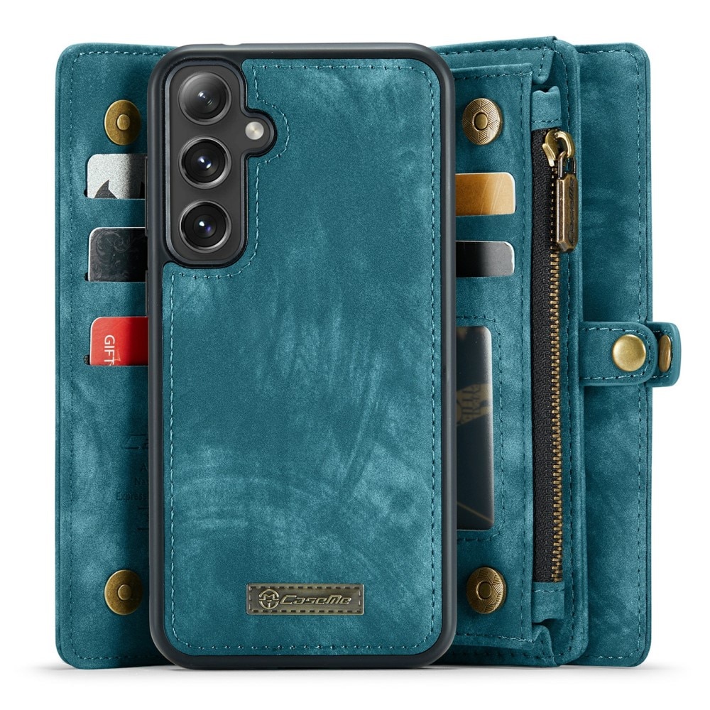 Samsung Galaxy S24 Multi-slot Wallet Case Blue