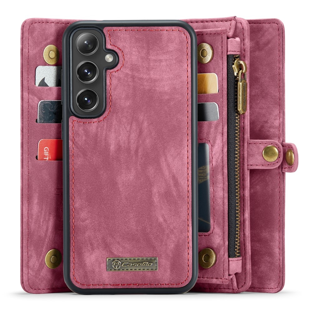Samsung Galaxy S24 Multi-slot Wallet Case Red
