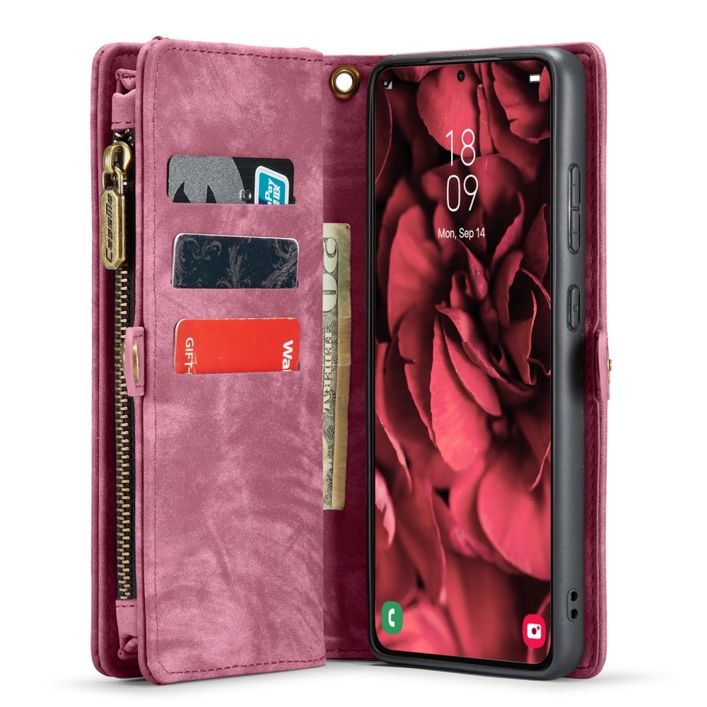 Samsung Galaxy S24 Multi-slot Wallet Case Red