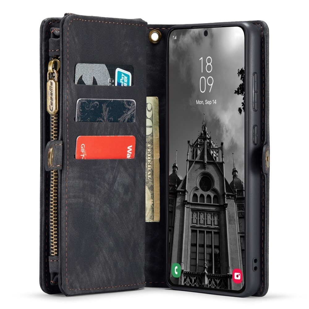 Samsung Galaxy S24 Multi-slot Wallet Case Grey
