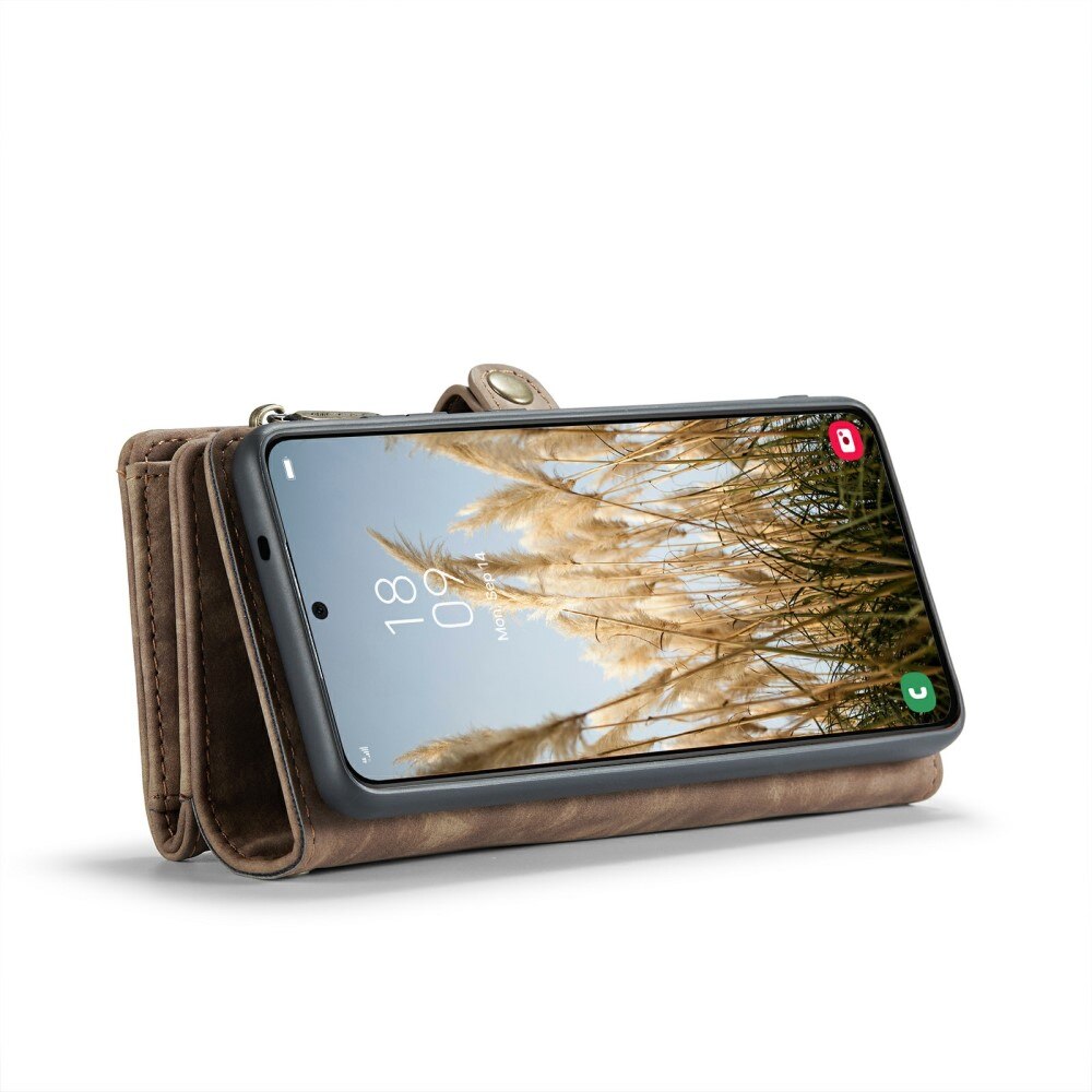 Samsung Galaxy S24 Plus Multi-slot Wallet Case Brown