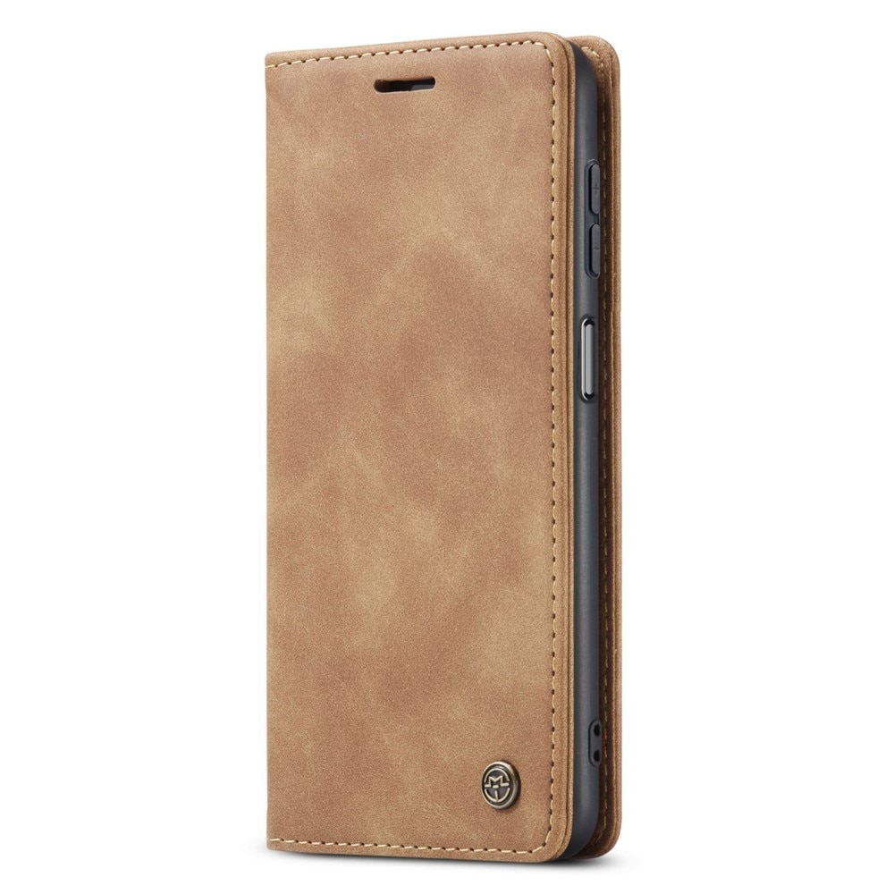Samsung Galaxy A15 Slim Wallet Case Cognac