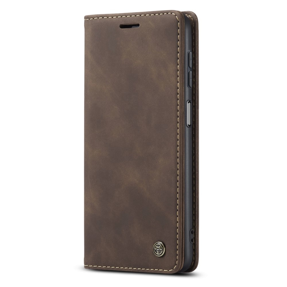 Samsung Galaxy A15 Slim Wallet Case Brown