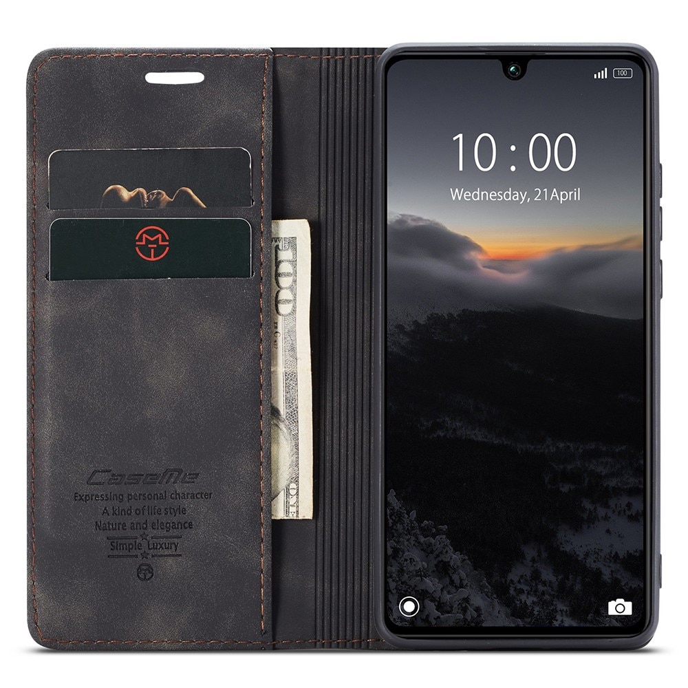 Xiaomi Redmi 13C Slim Wallet Case Black