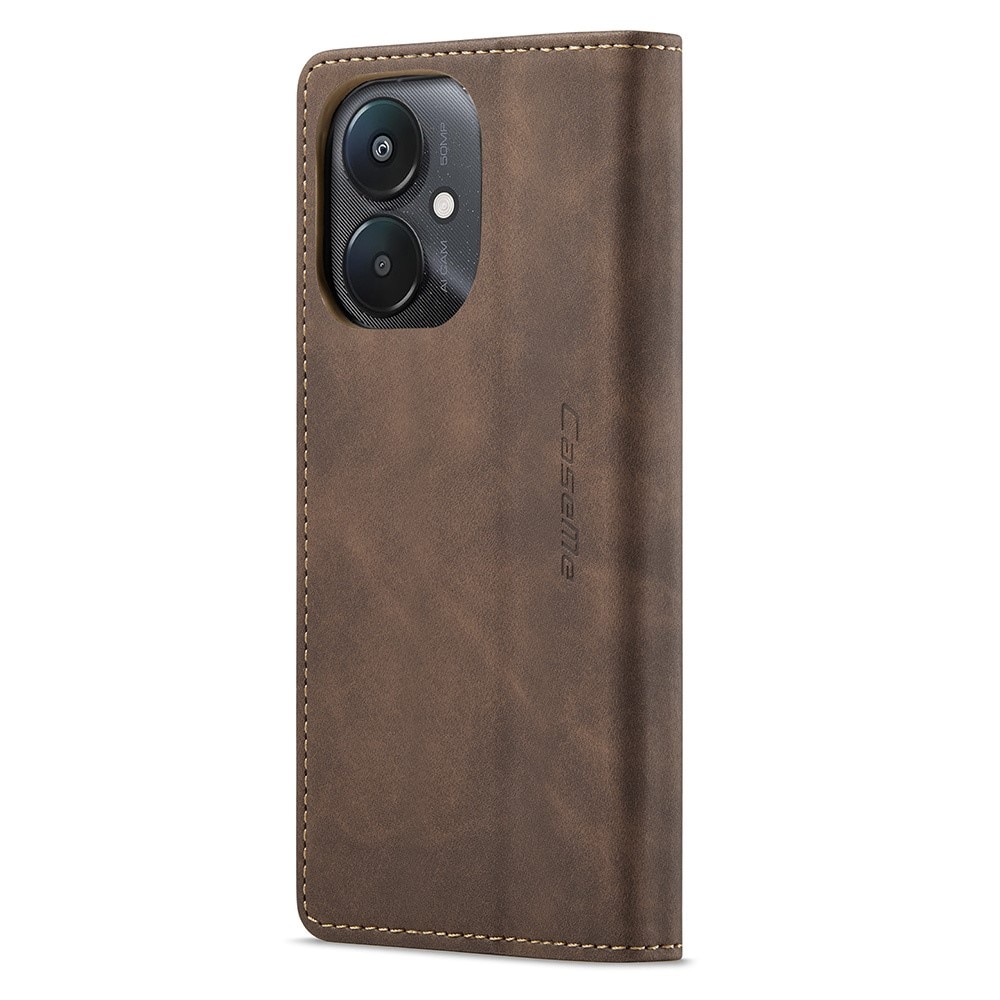 Xiaomi Redmi 13C Slim Wallet Case Brown