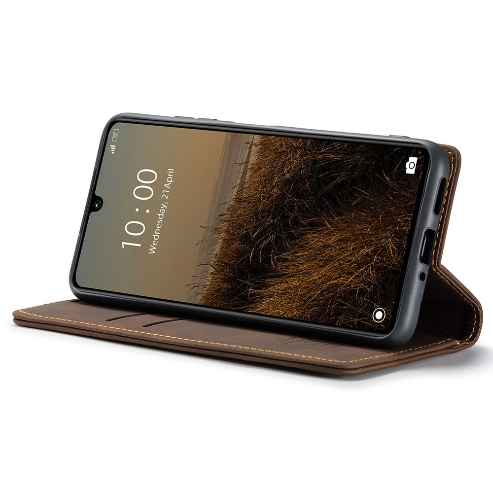 Xiaomi Redmi 13C Slim Wallet Case Brown