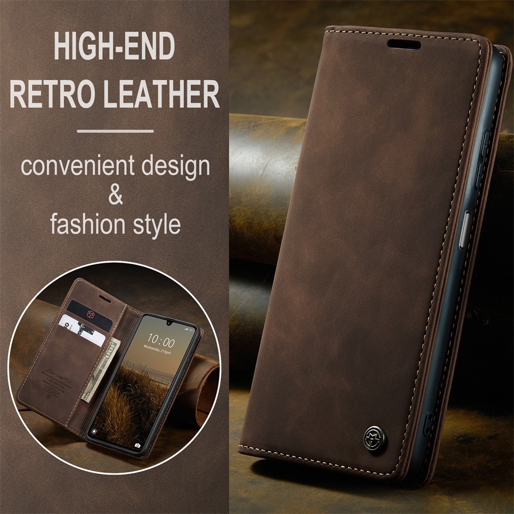 Xiaomi Redmi 13C Slim Wallet Case Brown