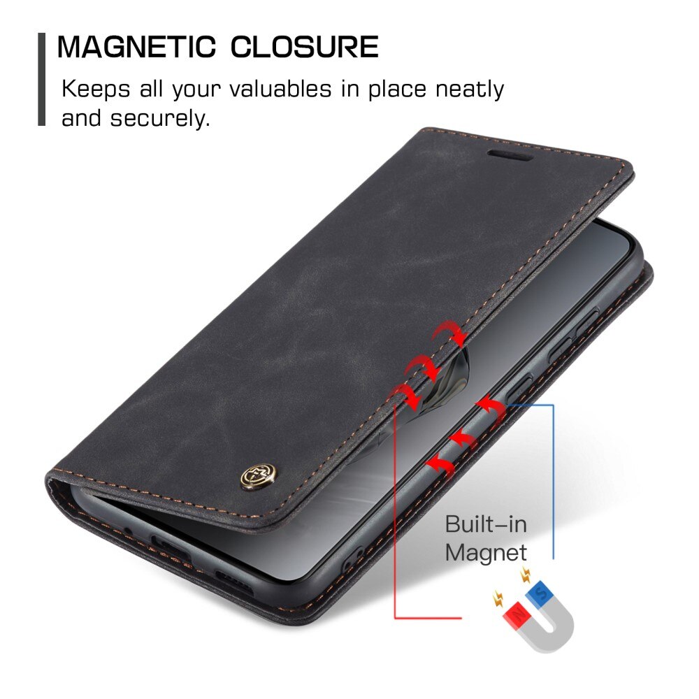 OnePlus 12 Slim Wallet Case Black