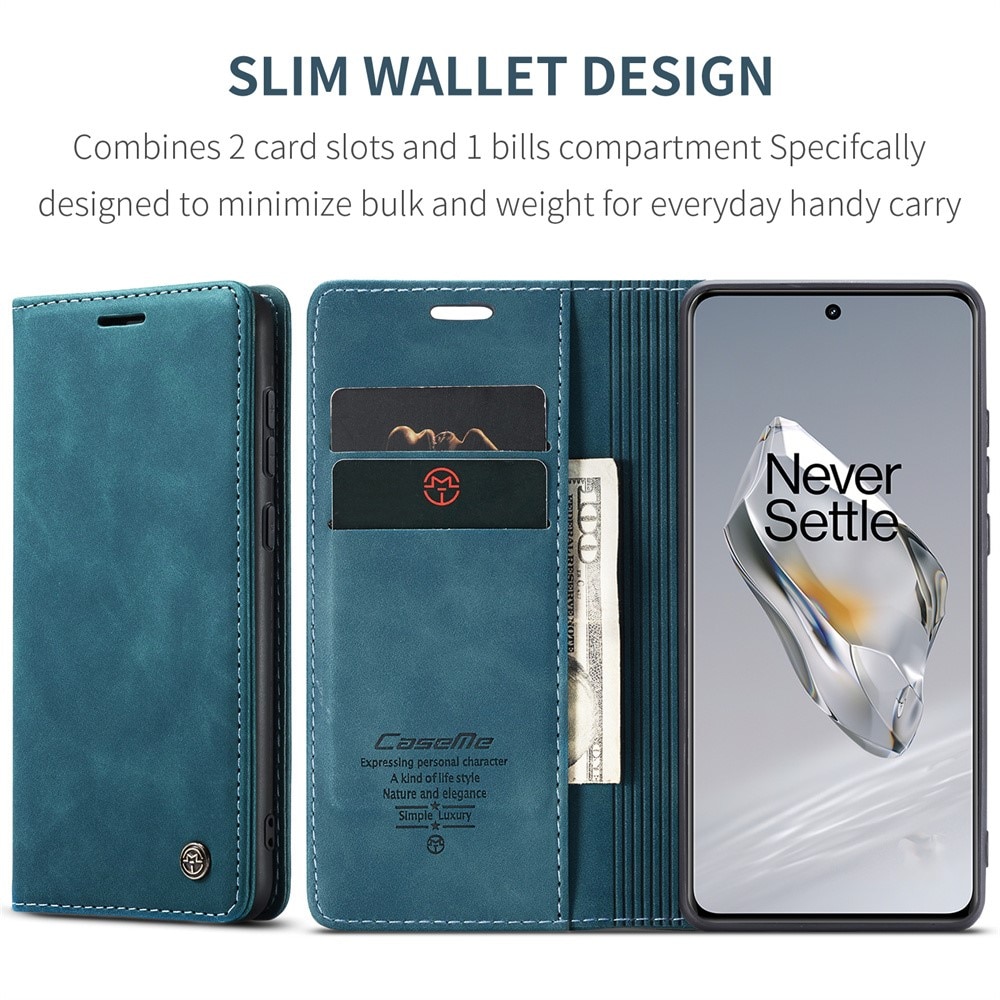 OnePlus 12 Slim Wallet Case Blue