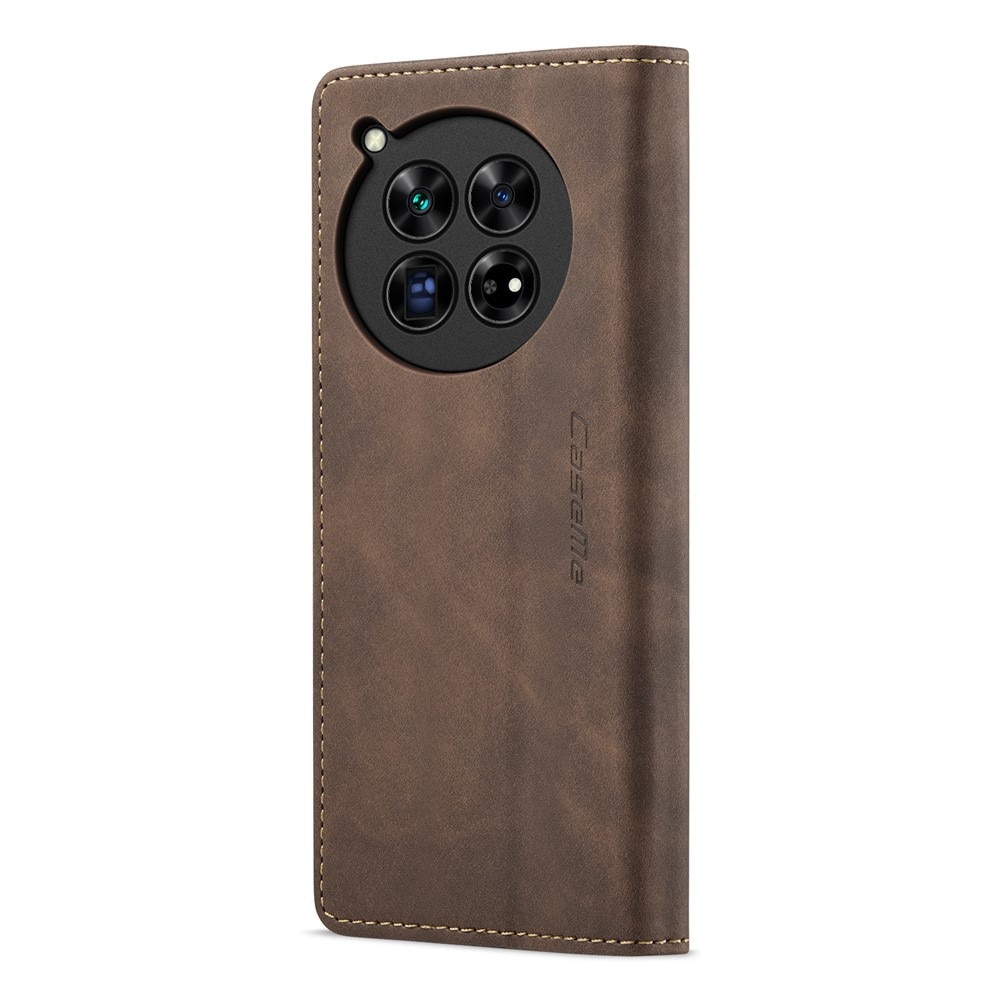 OnePlus 12 Slim Wallet Case Brown