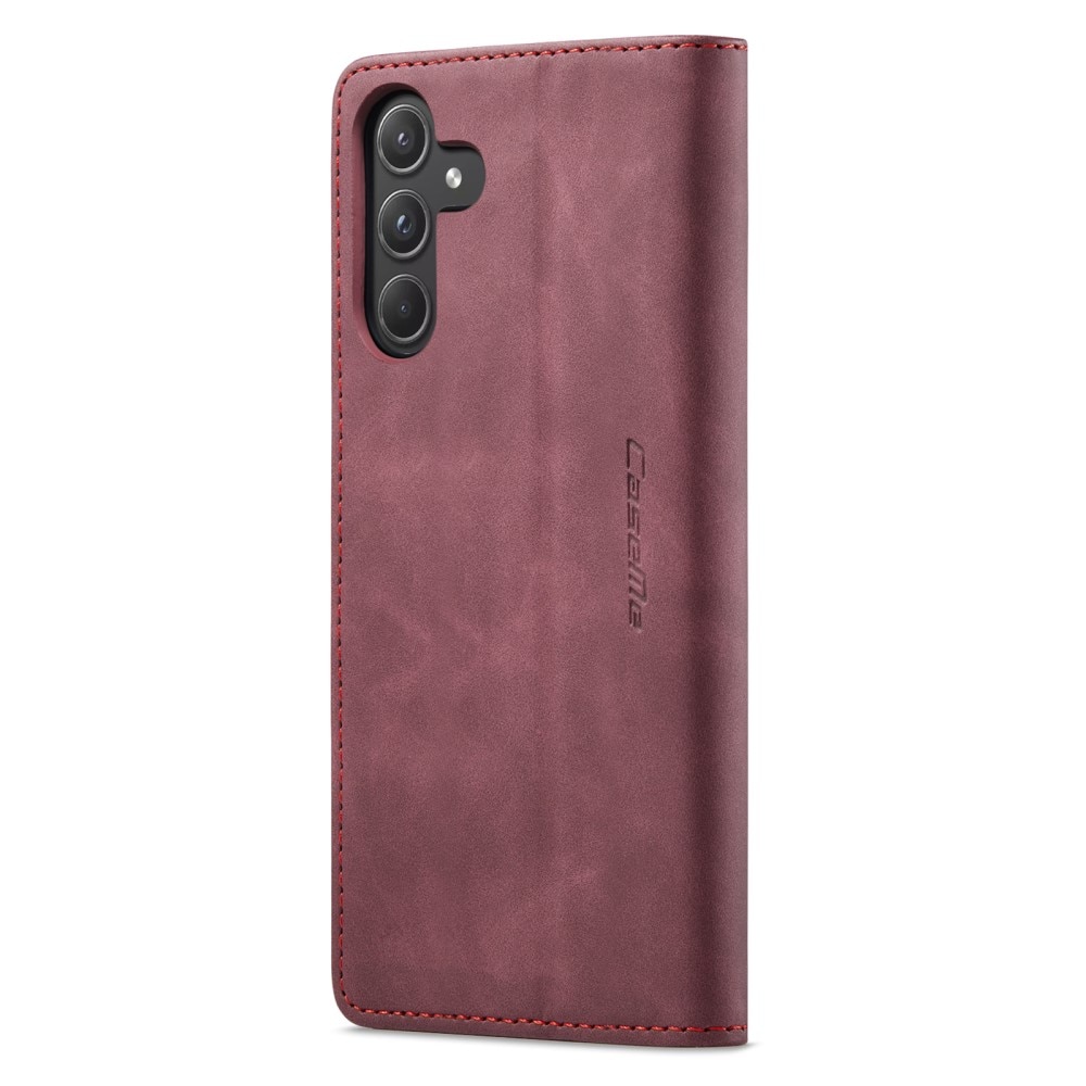 Samsung Galaxy A55 Slim Wallet Case Red