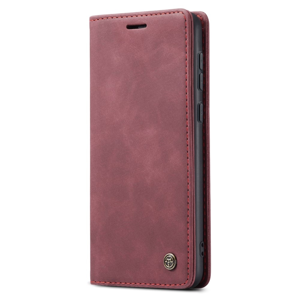 Samsung Galaxy A55 Slim Wallet Case Red