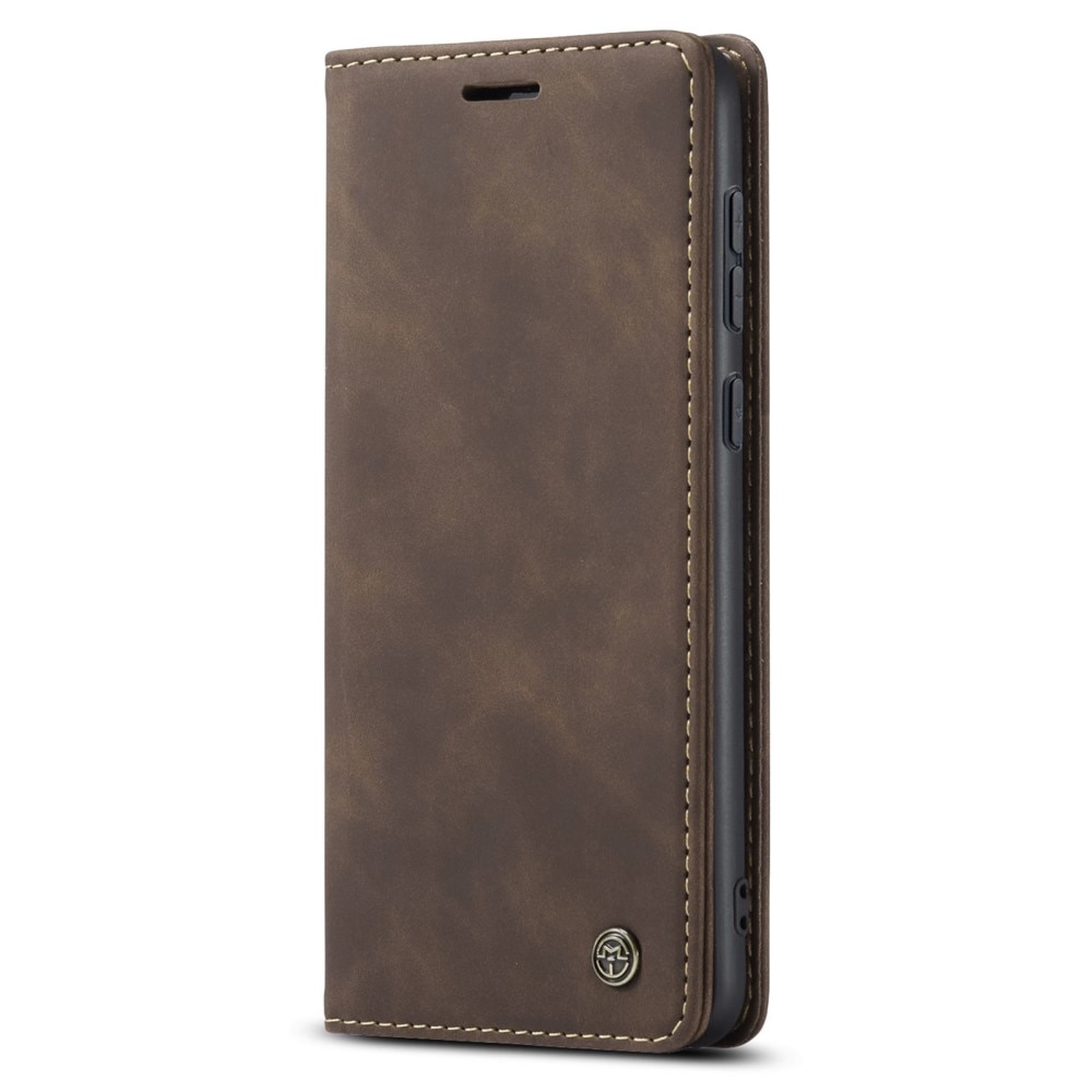 Samsung Galaxy A55 Slim Wallet Case Brown