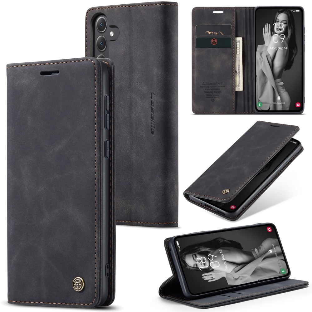 Samsung Galaxy A35 Slim Wallet Case Black