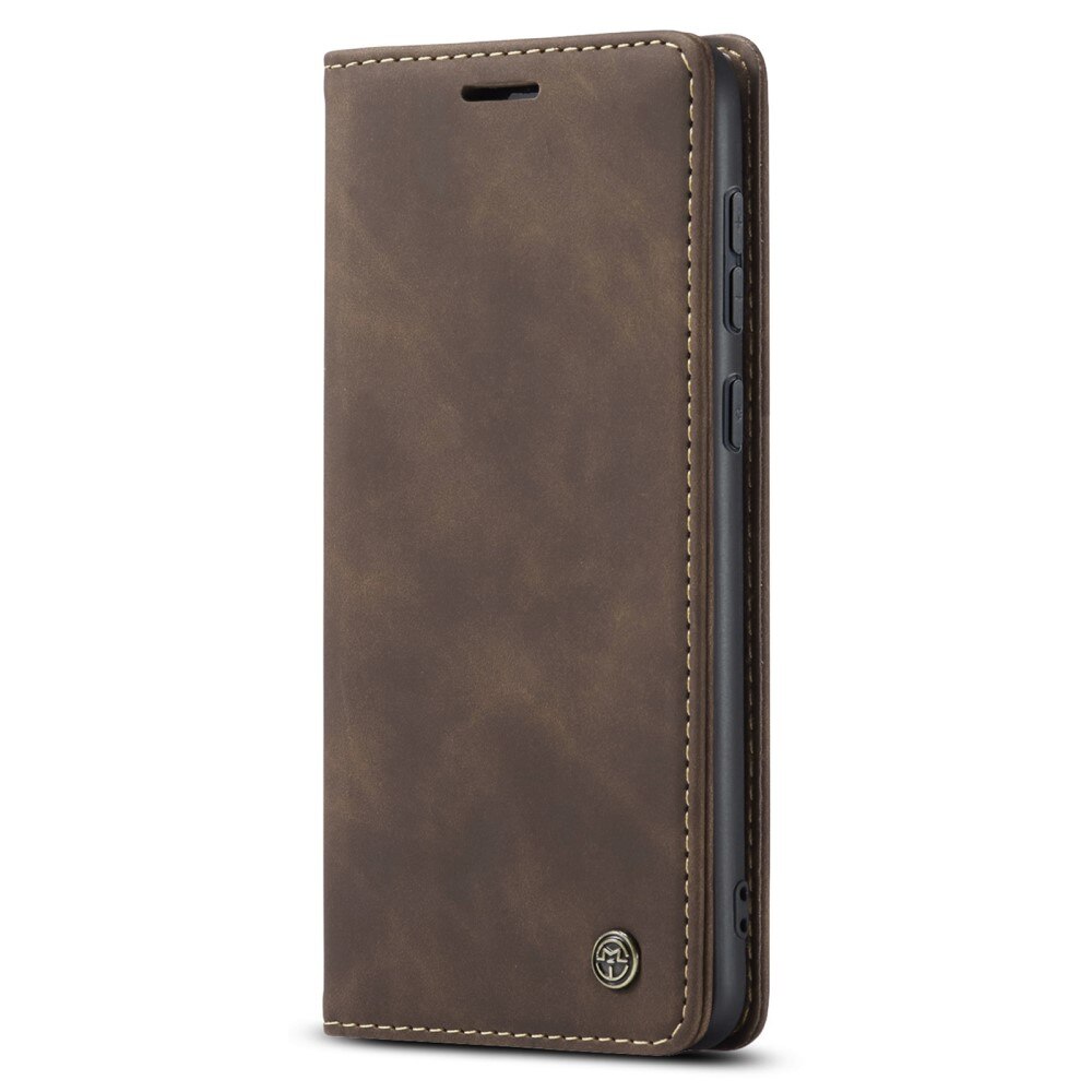 Samsung Galaxy A35 Slim Wallet Case Brown