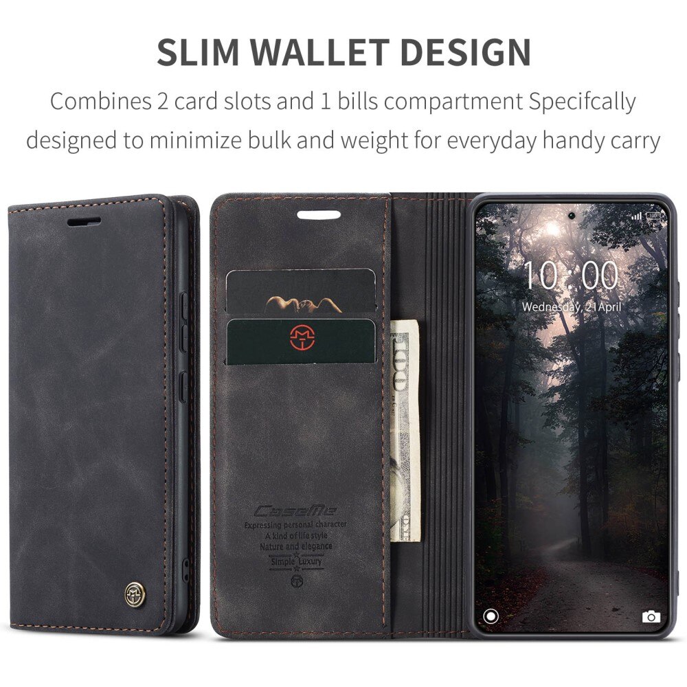 Xiaomi 14 Slim Wallet Case Black