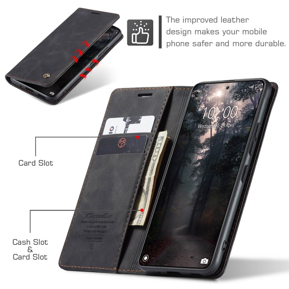 Xiaomi 14 Slim Wallet Case Black