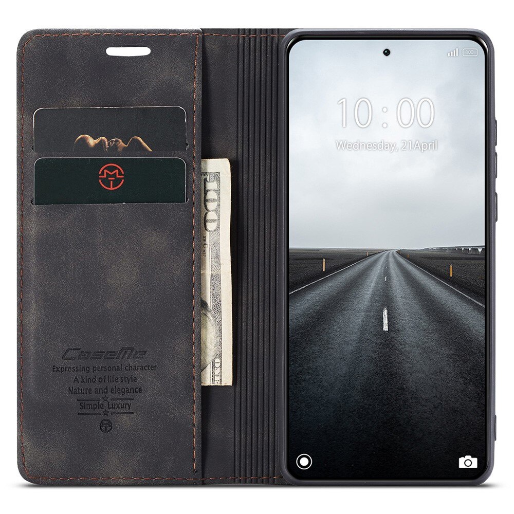 Xiaomi 14 Pro Slim Wallet Case Black