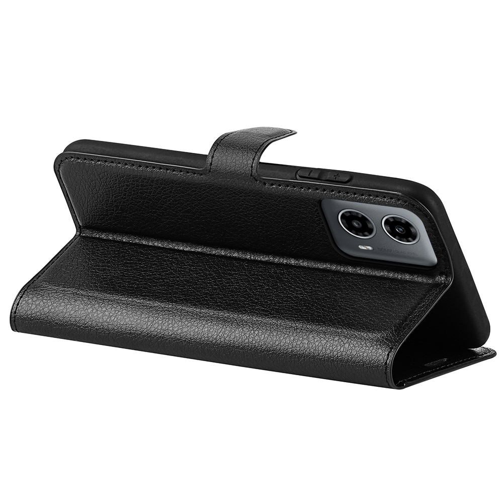 Motorola Moto G34 Wallet Book Cover Black