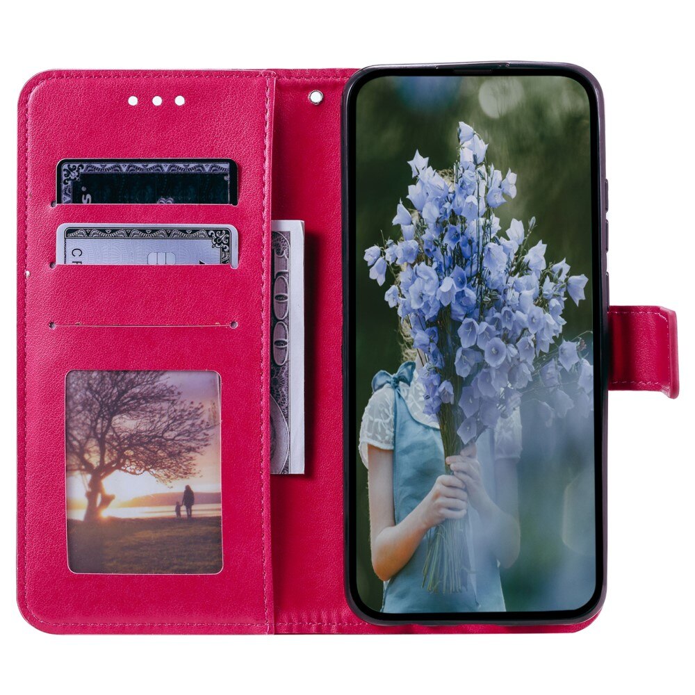 Sony Xperia 10 VI Leather Cover Mandala Pink