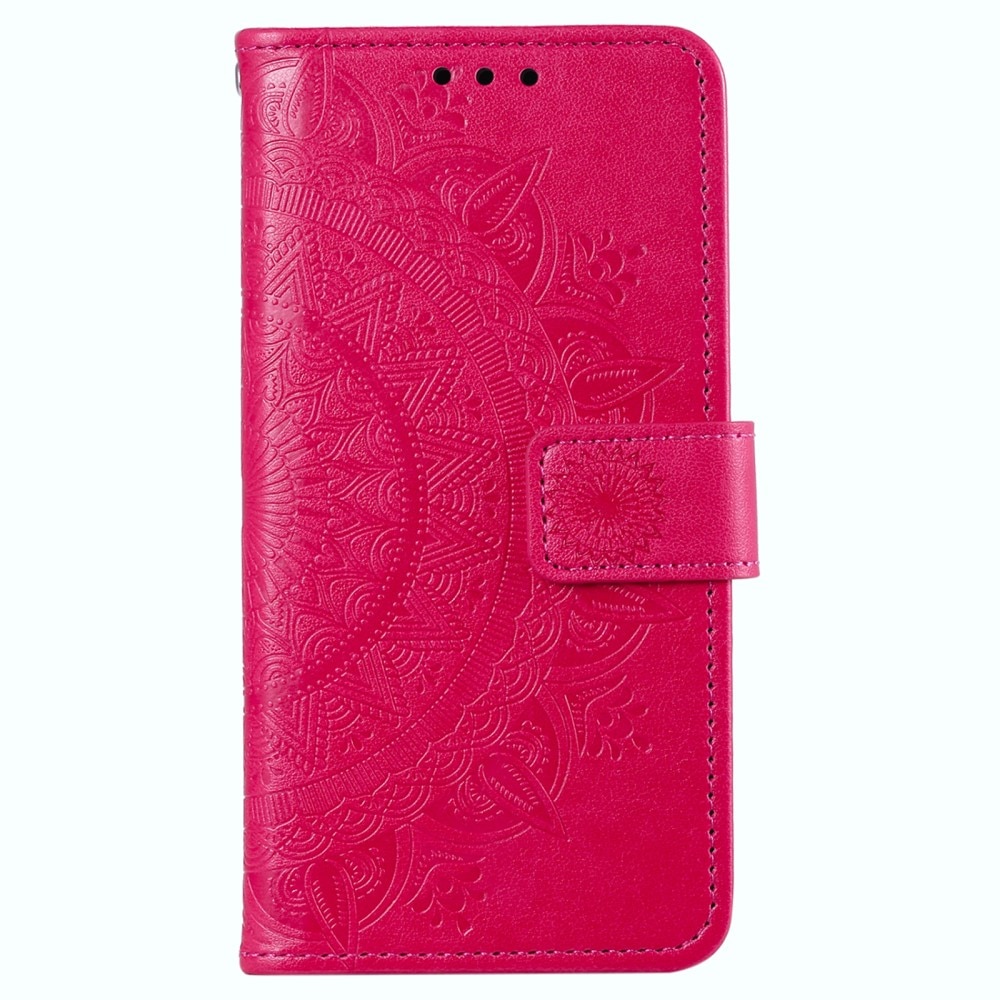 Sony Xperia 10 VI Leather Cover Mandala Pink