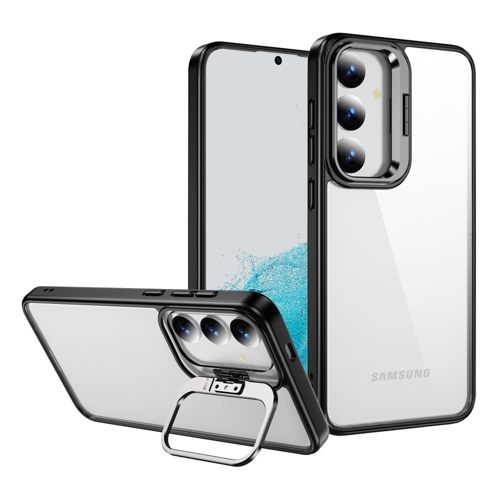 Samsung Galaxy S24 Hybrid Case Camera Kickstand Black