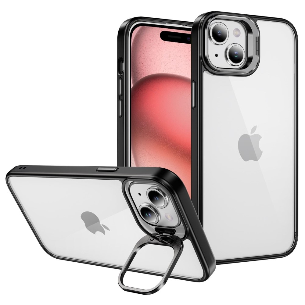 iPhone 13 Hybrid Case Camera Kickstand Black
