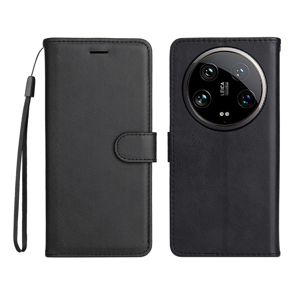 Xiaomi 14 Ultra Wallet Case Black