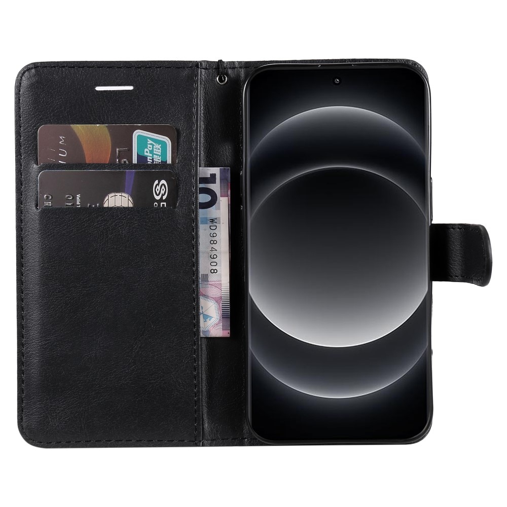 Xiaomi 14 Ultra Wallet Case Black