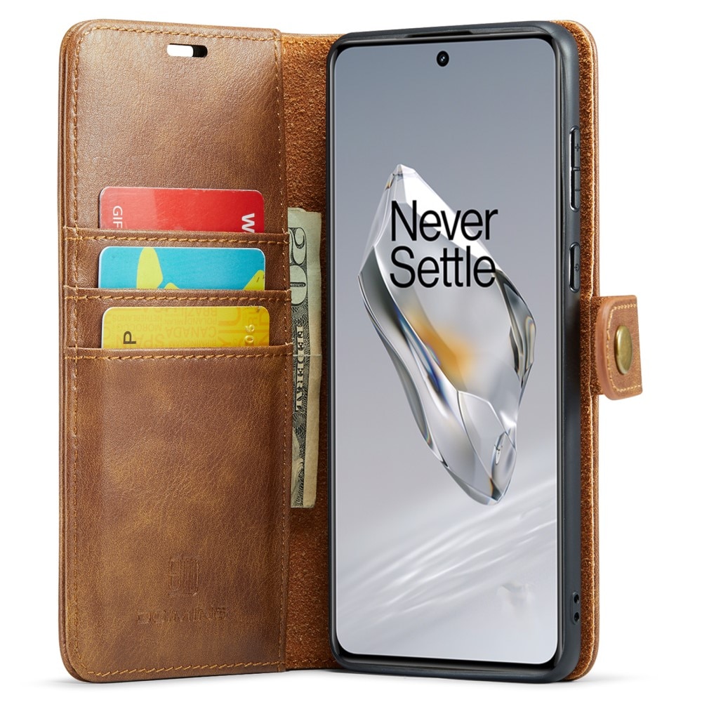 OnePlus 12 Magnet Wallet Cognac