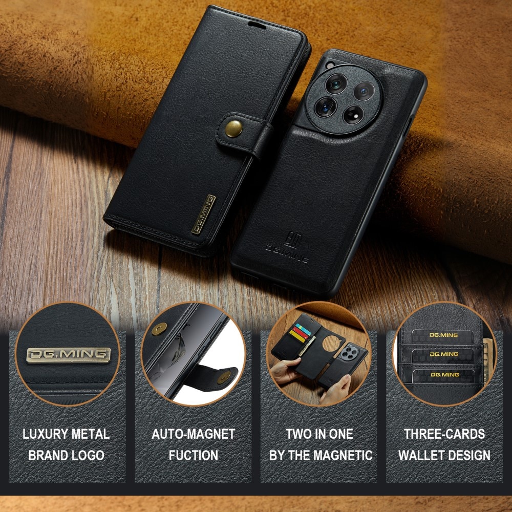 OnePlus 12 Magnet Wallet Black