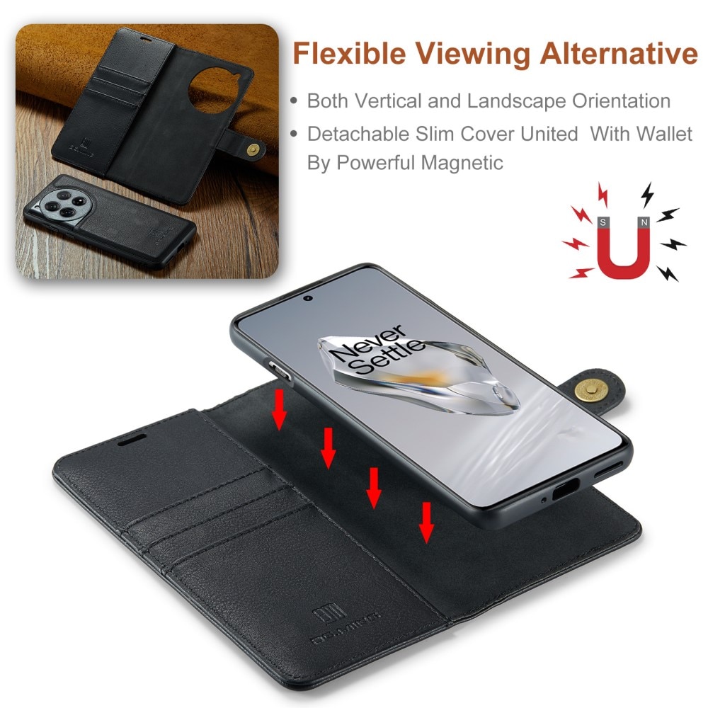 OnePlus 12 Magnet Wallet Black