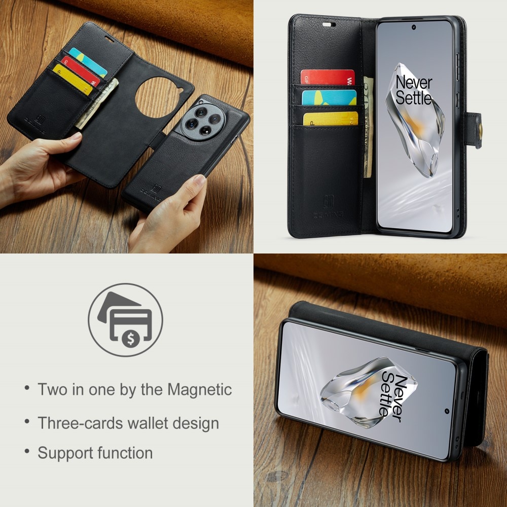 OnePlus 12 Magnet Wallet Black