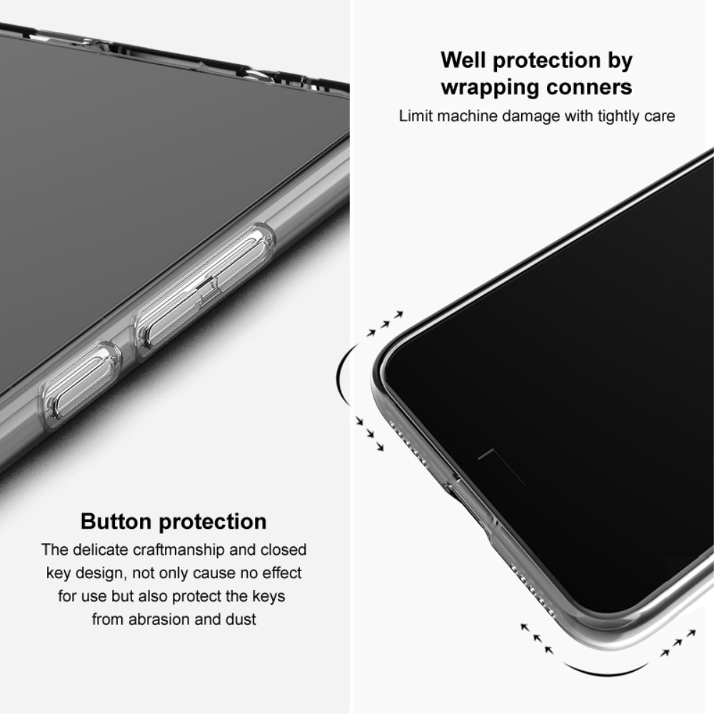 Asus ROG Phone 8 TPU Case Crystal Clear