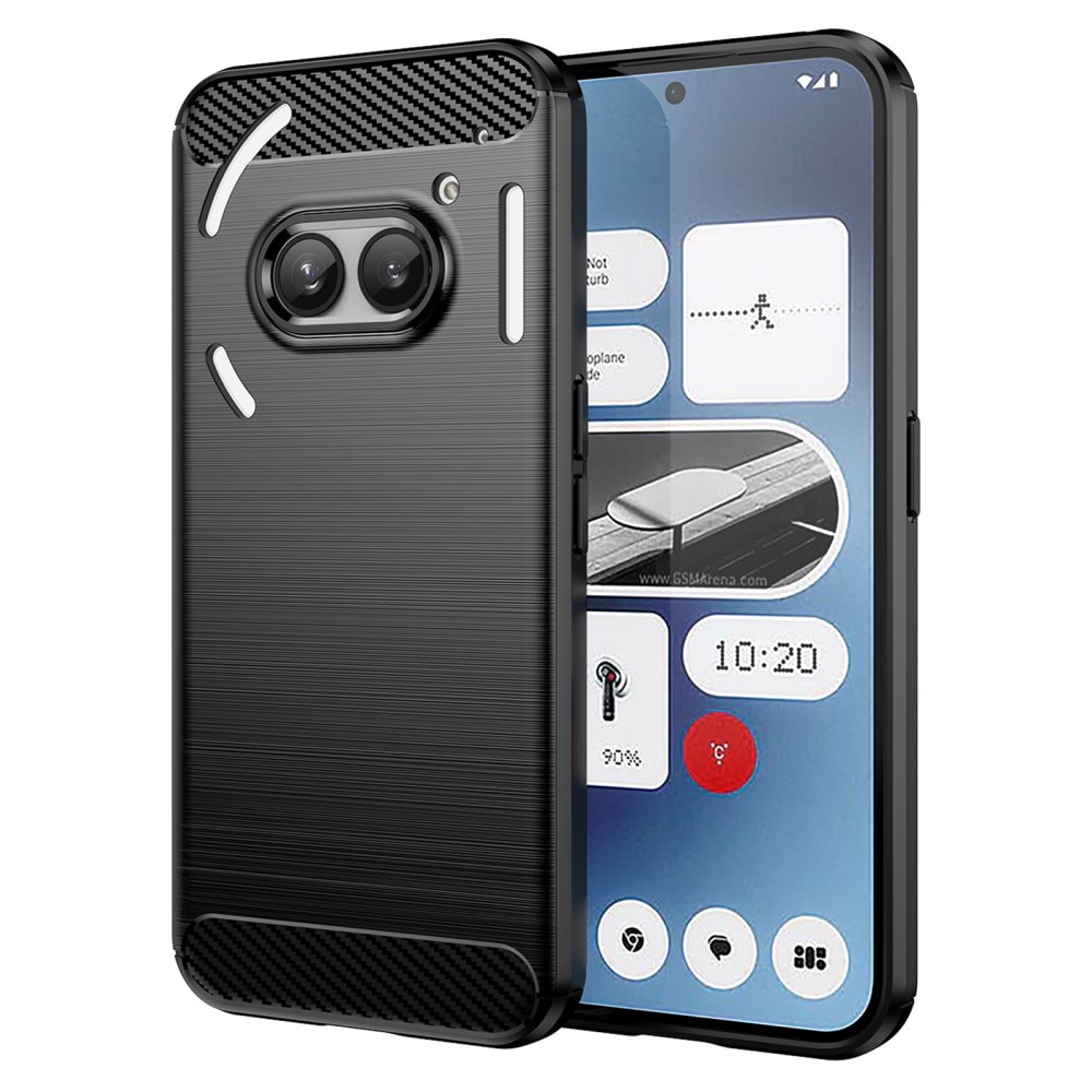 Nothing Phone 2a Brushed TPU Case Black