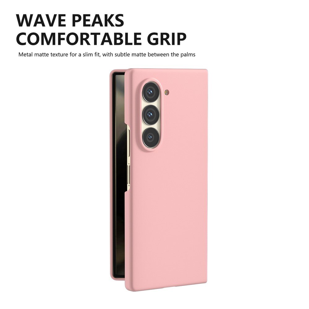 Samsung Galaxy Z Fold 6 Rubberized Hard Case Pink