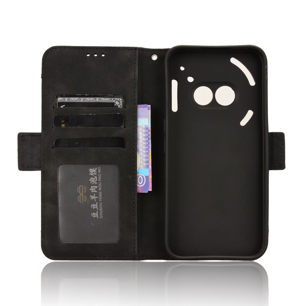 Nothing Phone 2a Multi Wallet Case Black