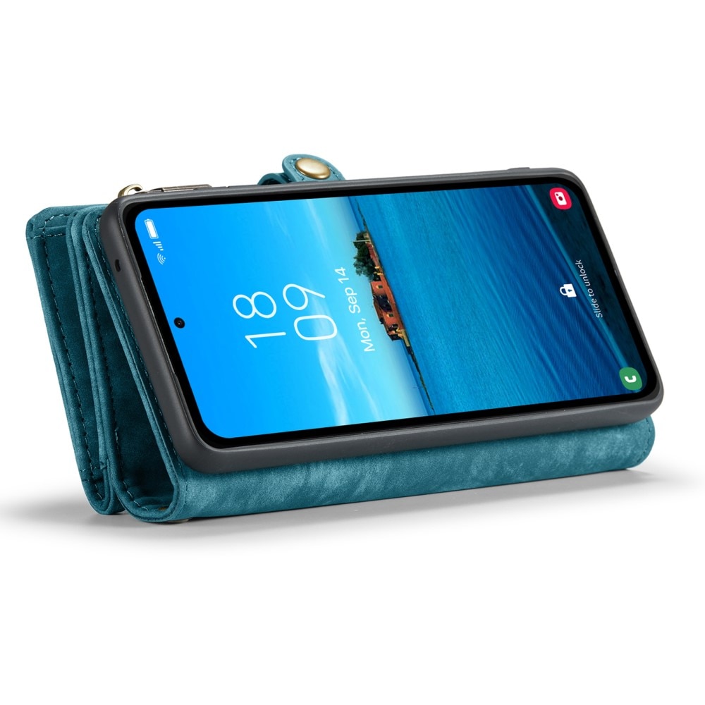 Samsung Galaxy A35 Multi-slot Wallet Case Blue