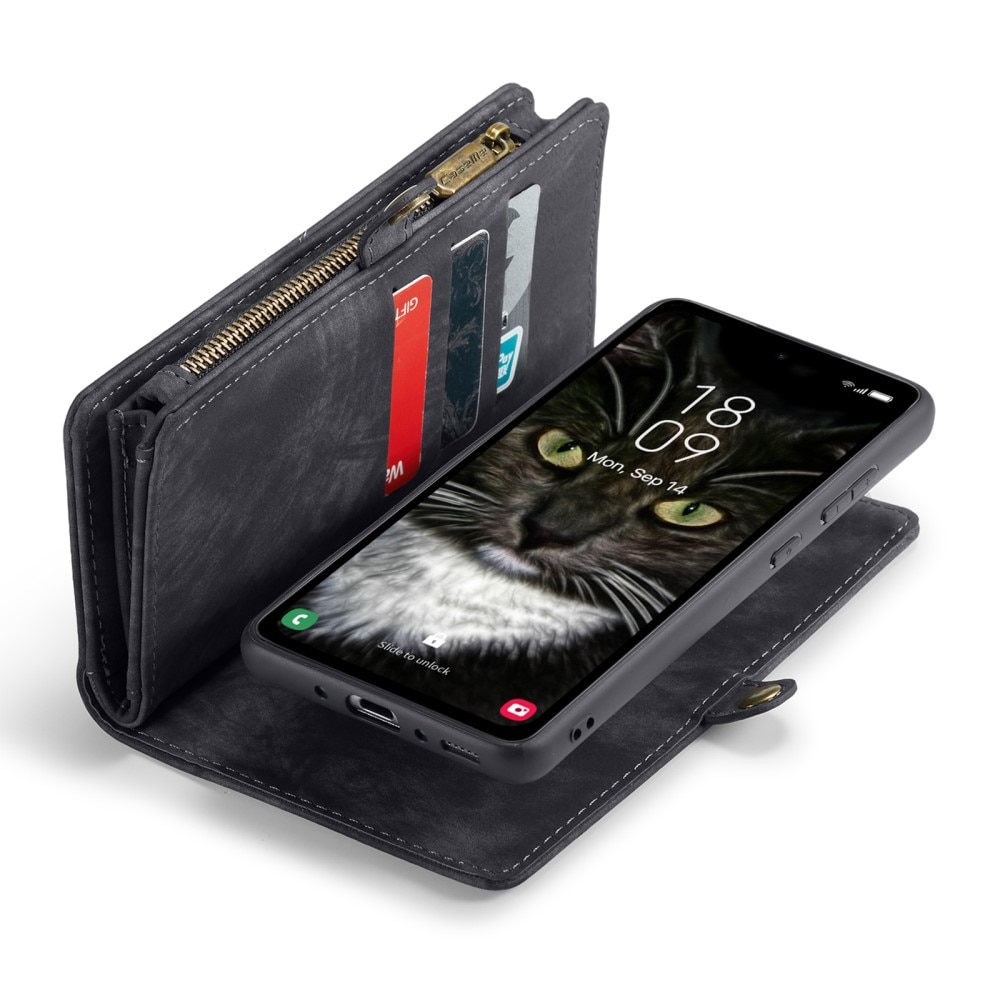 Samsung Galaxy A35 Multi-slot Wallet Case Grey