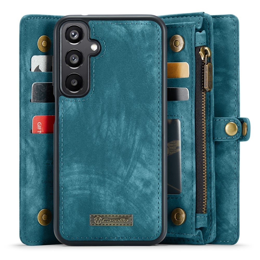 Samsung Galaxy A15 Multi-slot Wallet Case Blue