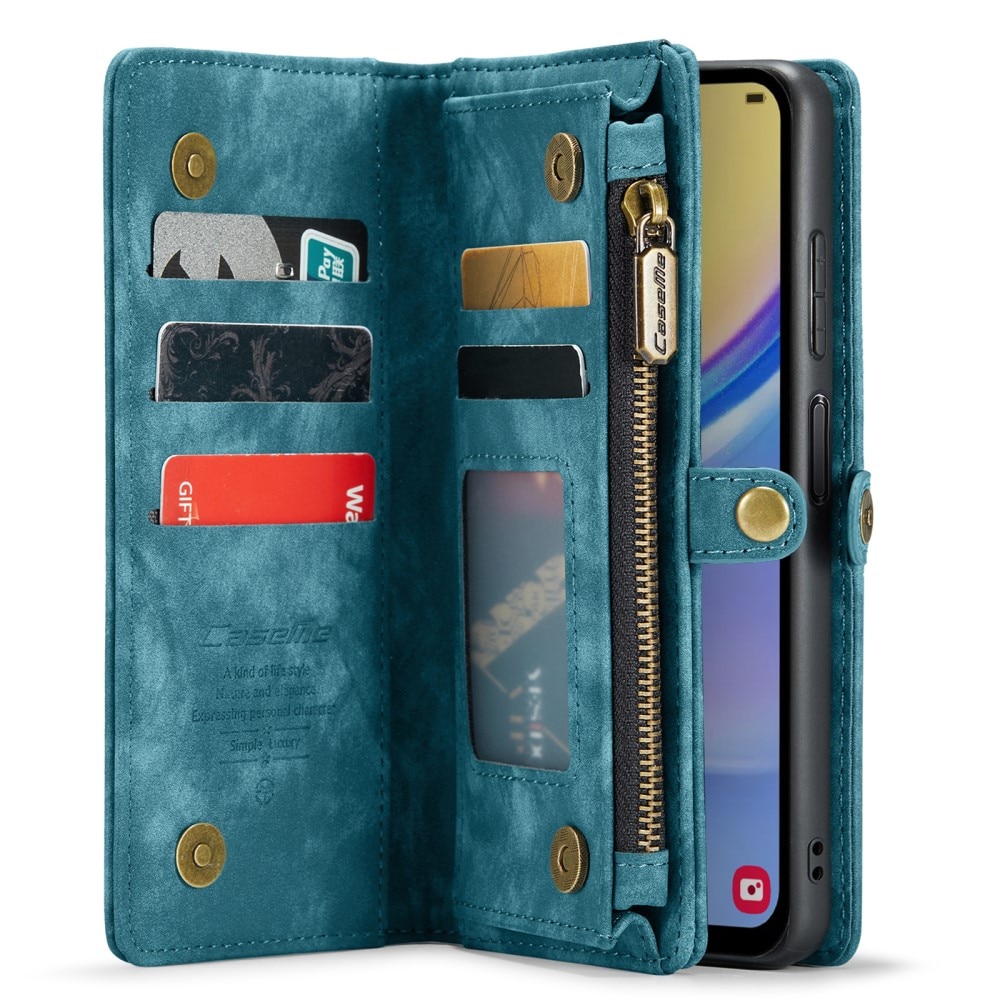 Samsung Galaxy A15 Multi-slot Wallet Case Blue