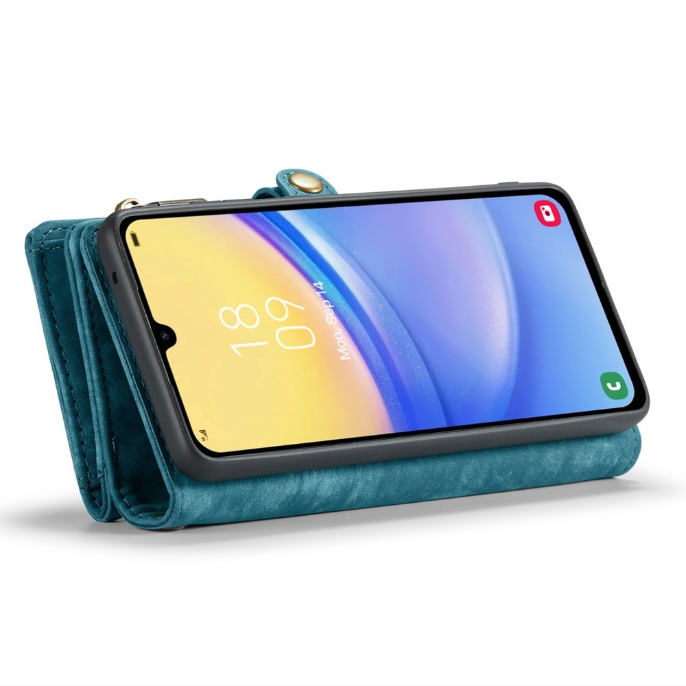Samsung Galaxy A15 Multi-slot Wallet Case Blue