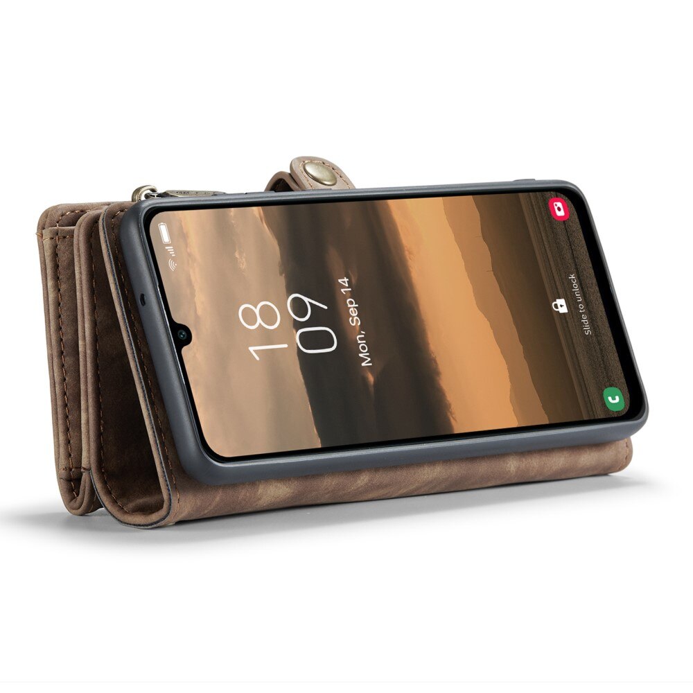 Samsung Galaxy A25 Multi-slot Wallet Case Brown