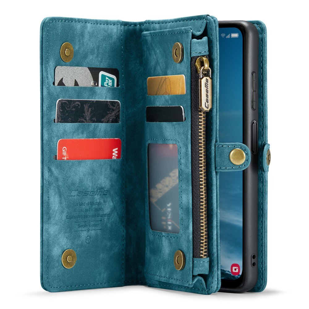 Samsung Galaxy A25 Multi-slot Wallet Case Blue